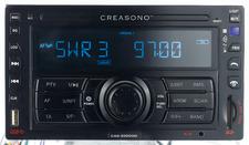 Creasono 2-DIN-MP3-Autoradio "CAS-3320DD" USB / SD / Bluetooth / RDS