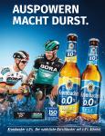 Krombacher o,0% und BORA - hansgrohe verlängern Partnerschaft