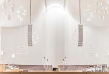 Evangeliums Christen Baptistengemeinde Paderborn erneuert Audioanlage in Gebetshaus mit RCF HDL 10-A Line Array System