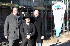 GEBAG feiert Richtfest in Großenbaum