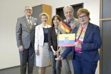 Neuer Botschafter Ecuadors besucht die Hochschule Bremen
