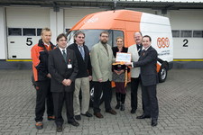 TNT Express Magdeburg stellt erstes Erdgasfahrzeug vor