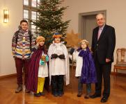 Sternsinger bei der Regierung von Mittelfranken