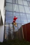 Der Nikolaus kommt vom Dach