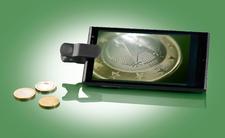 Somikon Smartphone-Echtglaslinsen-Set mit Weitwinkel, Fischauge, Makro
