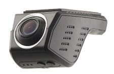 NavGear Unauffällige Full-HD-Dashcam MDV-2800, VGA-Rückfahrkamera, WLAN, G-Sensor, App