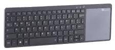 GeneralKeys Premium-Funktastatur mit 2,4 GHz & XXL-Multi-Touchpad, Alugehäuse