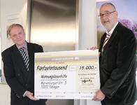 15.000 Euro für die Wohnungslosenhilfe Tübingen