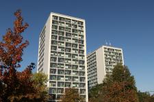 Einweihung der sanierten Studentenwohnheime Gret-Palucca-Straße 9 und 11