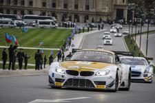 Alessandro Zanardi und sein BMW Z4 GT3: Unterwegs in den Straßen von Baku