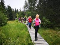 Trekkingklasse wandert 320 Kilometer