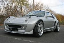 Veredelter Roadster-Exot: 17-Zöller und mehr am Smart Roadster-Coupé
