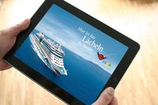 iPad à la Carte: Virtuelle Speisekarten auf AIDA Kreuzfahrtschiffen