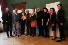 Bodo Ramelow empfängt die ACHAVA Festspiele Thüringen als "Ausgezeichneter Ort" 2018 in der Thüringer Staatskanzlei
