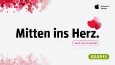 Angebote, die Herzen höherschlagen lassen: Der Valentinstag bei GRAVIS mit vielen reduzierten Preisen!