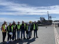 A glimpse into logistics: Students explore work environments of Cuxhaven logistics companies