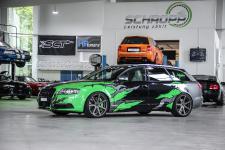 Schropp Tuning Audi S6 Avant on Barracuda Virus Rims in matt gunmetal