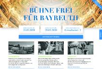 Bühne frei für Bayreuth - Bayreuth präsentiert neue offizielle Tourismus Website