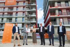 Oase22+: Dachgleiche für BUWOG-Projekt "Grünstück22"