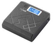 revolt USB-Powerbank mit 6.600 mAh, LCD-Display & LED-Lampe