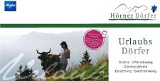 Urlaubsplanung Interaktiv. Neuer Imageflyer für die Hörnerdörfer im Allgäu