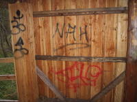 Aktueller Fall von Vandalismus