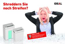 Shreddern Sie noch Streifen?