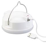 Lunartec 3in1-LED-Campingleuchte mit Anti-Mücken-Funktion & Powerbank, 6.000 mA