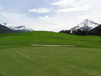 Schwungvoll die Alpen im Visier