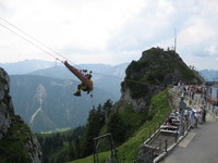 Fliegende Höhlenrettung am Wendelstein