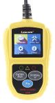Lescars Universelles OBD2-Diagnosegerät, 5,1-cm-Farb-Display, bis zu 300 Codes