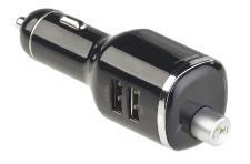 auvisio Kfz-FM-Transmitter FMX-630.qc mit Bluetooth, Freisprecher, Quick Charge 3.0, 4 A