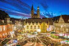 Goslarer Weihnachtsmarkt und Weihnachtswald