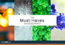 Die Must-Haves fürs Bad