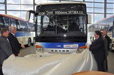 100. Setra Überlandlinienbus für das Departement Bas-Rhin mit der Metropole Strasbourg