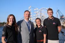 Team vom Rostocker Regatta Verein segelt beim Baltic Sail Nations Cup
