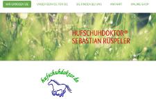 Der Hufschuhdoktor ist Sebastian Rüspeler