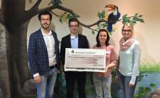 Leo-Club Landshut spendet 1500 Euro an die spezialisierte ambulante Palliativversorgung für Kinder und Jugendliche in Niederbayern