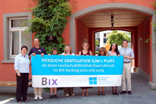 Bibliothek der HTWG: Zum 2. Mal in Folge beste in Deutschland