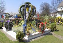 Zerbrechliche Frühlings-Attraktion in Ostbayern: „Safari“ zum größten Osterbrunnen der Welt