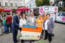Netzwerk Organspende informierte auf dem NRW Tag in Essen