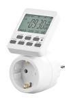 revolt Digitale Zeitschaltuhr mit 180° rotierbarem LCD-Display, 3.500 Watt