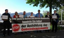 Appell an den Bundesrat: Respektieren Sie endlich die Gemeindeautonomie!