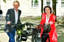 Vorfahrt für Fahrräder -"Mit dem Rad zur Arbeit" startet aufgrund Corona einen Monat später