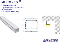 METOLIGHT LED Alu Profile - Zur optischen Gestaltung von Geschäftsräumen und das eigene Zuhause