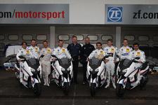 BMW Motorrad Deutschland stattet BMW DTM-Teams mit Maxi-Scootern vom Typ BMW C 600 Sport aus