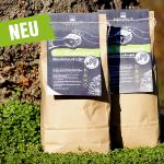 Blumeenerde eerstmaligg im Papeer-Bag -100 % plastikfrei