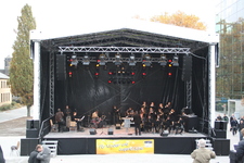 2M konstruierte Open-Air-Bühne für Stadt Essen