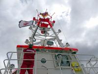 Seenotretter flaggen halbmast für ums Leben gekommene französische Kollegen