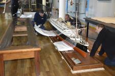 Werftmodell der "Bremen" kommt ins Focke-Museum